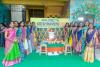 కృష్ణవేణి టాలెంట్ స్కూల్లో ఘనంగా వసంత పంచమి వేడుకలు...