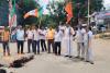మర్రిగూడలో రాహుల్ గాంధీ దిష్టిబొమ్మ దగ్ధం