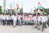 రాహుల్, ప్రియాంక గాంధీల అరెస్ట్‌కు నిరసనగా మర్రిగూడలో కాంగ్రెస్ భారీ ర్యాలీ