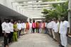 మాజీ ఎంపీని కలిసిన షాబాద్ మండల కాంగ్రెస్ అధ్యక్షుడు