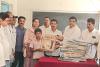 ఎమ్మెల్యే జన్మదినం సందర్భంగా విద్యార్థులకు బ్యాగులు పంపిణీ