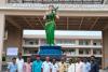 సర్వీస్ రోడ్ ఏర్పాటు చేయాలని డబుల్ బెడ్ రూమ్ కాలనీవాసులు  