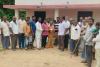 బ్లడ్ క్యాన్సర్ బాధితుడికి మాల సంఘం ఆర్థిక చేయూత