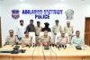 అంతర్రాష్ట్ర సైబర్ నేరగాడి అరెస్ట్ ...... ఆదిలాబాద్ జిల్లా ఎస్పీ అఖిల్ మహాజన్‌.
