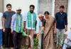 జిల్లా కేంద్ర గ్రంథాలయంలో వన మహోత్సవం, శ్రమదానం కార్యక్రమం