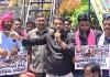బాన్సువాడ లో టిఆర్ఎస్ ఆధ్వర్యం లో నిరసన కార్యక్రమాలు.