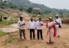 దేవత్ పల్లి లో సర్వేనెంబర్ 111 లో భూములు పరిశీలించిన చండూర్ ఆర్డీవో