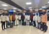 ప్రజాస్వామ్య పరిరక్షణ కోసం ‘చలో ఢిల్లీ’కి పయనమైన నిజామాబాద్ రూరల్ కాంగ్రెస్ శ్రేణులు
