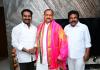 మహేష్ కుమార్ గౌడ్‌ను మర్యాదపూర్వకంగా కలిసిన కాట శ్రీనివాస్ గౌడ్.