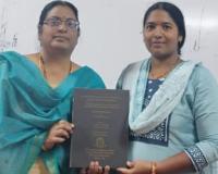 డాక్టరేట్ అందుకున్న మినార్పల్లి వాసి సుచరిత...