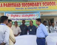 డిస్ట్రిబ్యూషన్ కేంద్రం పరిశీలన   జిల్లా కలెక్టర్ రాజర్షి షా 