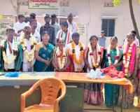 నర్సింగ్ రావు పల్లి సర్పంచ్ గా ప్రమాణ స్వీకారం చేసిన అంజలి దేవి