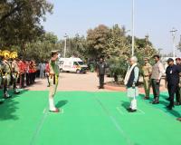 శ్రీ జోగులాంబ బాల బ్రహ్మేశ్వర స్వామి వార్ల సన్నిది లో తెలంగాణ రాష్ట్ర గవర్నర్ జిష్ణుదేవ్ వర్మ