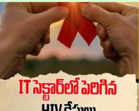 హైదరాబాద్ ఐటీ పరిశ్రమలో 9,400 హెచ్‌ఐవీ (HIV) కేసులు.