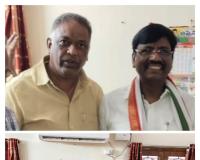  ఏఐసీసీ సెక్రటరీ తెలంగాణ సహాయ ఇంచార్జ్  ఖమ్మం జిల్లా పర్యటన