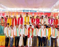 కాంగ్రెస్ పార్టీలోకి భారీగా చేరికలు - కాంగ్రెస్ పార్టీ తోనే అభివృద్ధి సాధ్యం: చల్లా నర్సింహారెడ్డి 