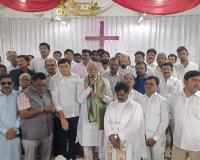 క్రిస్మస్ వేడుకల్లో పాల్గొన్న మాజీ బిఆర్ఎస్ ఎమ్మెల్యే దివాకర్ రావు