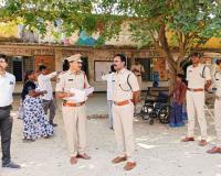 తుంగతుర్తి మండలం కొత్తగూడెం గ్రామంలో  పోలింగ్ కేంద్రాల పర్యవేక్షణ 