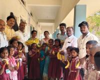 పర్వతగిరి‌ పాఠశాలలో తిథి భోజనం కార్యక్రమం 