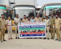 నిబంధనలు పాటించకపోతే చర్యలు తప్పవు  -స్కూల్ బస్సుల తనిఖీలో రవాణా అధికారులు 
