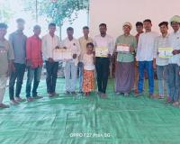 జాతీయ రోడ్డు  భద్రత కార్యాచరణ కరపత్రలను విడుదల చేసిన --- బోథ్ బార్ అసోసియేషన్ సెక్రటరీ పంద్రం శంకర్