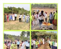 గట్టమ్మ తల్లికి శుద్ధి( గుడి మేలుగు )పండగ నిర్వహించిన ఆదివాసి నాయక పోడు పూజారులు.