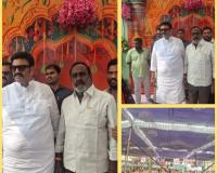 ఆంధ్రప్రదేశ్ డిప్యూటీ స్పీకర్ త్రిబుల్ ఆర్ తో మాజీ సర్పంచ్. 