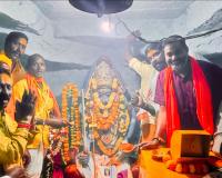 కట్ర్యాల మలగోని శ్రీ మల్లికార్జున స్వామిని దర్శించుకున్న బీజేపీ జిల్లా అధ్యక్షులు గంట రవికుమార్