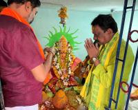 మల్లికార్జున స్వామి వారిని దర్శించుకున్న శ్రీ కొండేటి శ్రీధర్ 