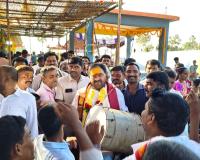 శ్రీ దూడల మల్లికార్జున స్వామి వారిని దర్శించుకున్న మాజీ మంత్రి ఎర్రబెల్లి