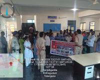 ప్రమాదం జరిగిన తొలి గంటే ప్రాణరక్షణ – రామవరంలో అవగాహన కార్యక్రమం