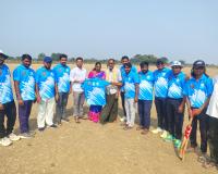 కాళేశ్వరం 8వ వార్డ్ మెంబర్ పెద్ది లక్ష్మీ సడవలి  క్రికెట్ టీం కు జెర్సీలు  అందించటం జరిగింది.  