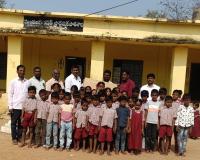 మండల పరిషత్ ప్రాథమిక పాఠశాలకు ఎల్ఈడి టీవీ విరాళం.....