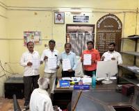 టిడబ్ల్యూజేఎఫ్ జిల్లా 4వ  మహాసభల పోస్టర్ ఆవిష్కరణ  : ఎమ్మార్వో దయానందం