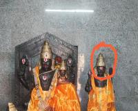 పారుపల్లి రామాలయంలో లక్ష్మణస్వామి విగ్రహం ధ్వంసం చేసిన దుండగులు 