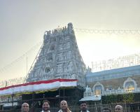 శ్రీవారిని దర్శించుకున్న యూత్ కాంగ్రెస్ అధ్యక్షుడు కోటిగారి జగదీశ్వర్