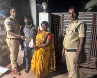 బాధితుల ఇంటి వద్ద నుండి తొలి ఎఫ్ ఐ ఆర్  నమోదు చేసిన సూర్యాపేట జిల్లా పోలీస్.