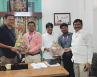 ఎస్బిఐ బ్రాంచ్ ప్రారంభోత్సవానికి ఎమ్మేల్సీ, ఎమ్మెల్యే లను ఆహ్వానించిన ఫీల్డ్ ఆఫీసర్