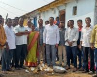 అభివృద్ధి పనులకు భూమి పూజ చేసిన పార్లమెంట్ కో కన్వీనర్ కొండూరి గాంధీ రావు 