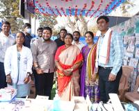 ఉచిత మెగా వైద్య శిబిరాన్ని ప్రారంభించిన  మంత్రి సీతక్క 