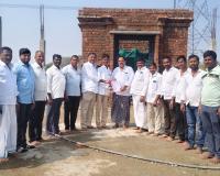 లింగమూర్తి ఆలయ గజస్తంభానికి  2.80 లక్షల విరాళం 