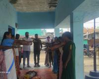 కుష్ఠు వ్యాధి నివారణకు గ్రామ పంచాయతిలో తీర్మాన కార్యక్రమం నిర్వహించిన---- డోంగర్గావ్  గ్రామ సర్పంచ్ ఇమ్రాన్ లాల