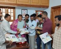 వరంగల్ రేడియో గ్రాఫర్స్ యూనియన్ క్యాలెండర్ ఆవిష్కరించిన.... ఇనుగాల 