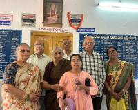 బీచుపల్లి శ్రీ ఆంజనేయ స్వామి దేవాలయ ఆవరణలో బ్రాహ్మణ అన్నదాన సత్రానికి విరాళం...రిటైర్డ్ విద్యుత్ ఉద్యోగి కే ఎస్ సి బోస్