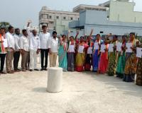 కాంగ్రెస్ పార్టీ తరుపున 20 వార్డు కౌన్సలర్ లకు బి- ఫామ్ లు అందించిన రాష్ట్ర నాయకులు