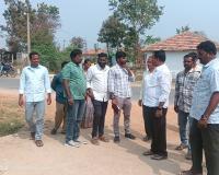 మిషన్ భగీరథ అధికారులు పర్యటన.....