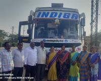 జ్యోతిర్లింగాల దర్శనంకు బయలుదేరిన వాసవి సంఘం  సభ్యులు