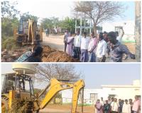 నూతన పైప్ లైన్ ఏర్పాటు