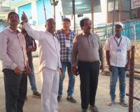 జాతర ఏర్పాట్లను పరిశీలించిన అడిషనల్ కలెక్టర్ నగేష్  పెద్ద ఎత్తున భక్తులు పాల్గొంటారని అంచనా 