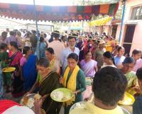 బోథ్ పట్టణ శ్రీ శివ భక్త మార్కండేయ ఆలయంలో మహా శివరాత్రి పురస్కరించుకొని ఉపవాస భోజనాలు 